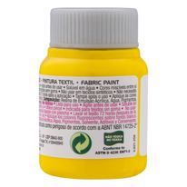 Tinta para Tecido Fosca Acrilex 37ml Amarelo Ouro