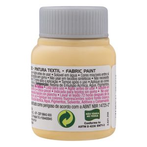 Tinta para Tecido Fosca Acrilex 37ml Amarelo