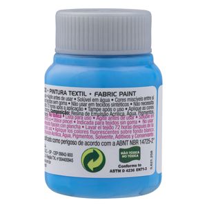 Tinta para Tecido Fosca Acrilex 37ml Azul Celeste