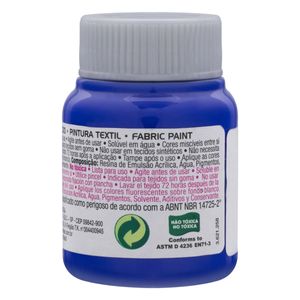 Tinta para Tecido Fosca Acrilex 37ml Azul Cobalto