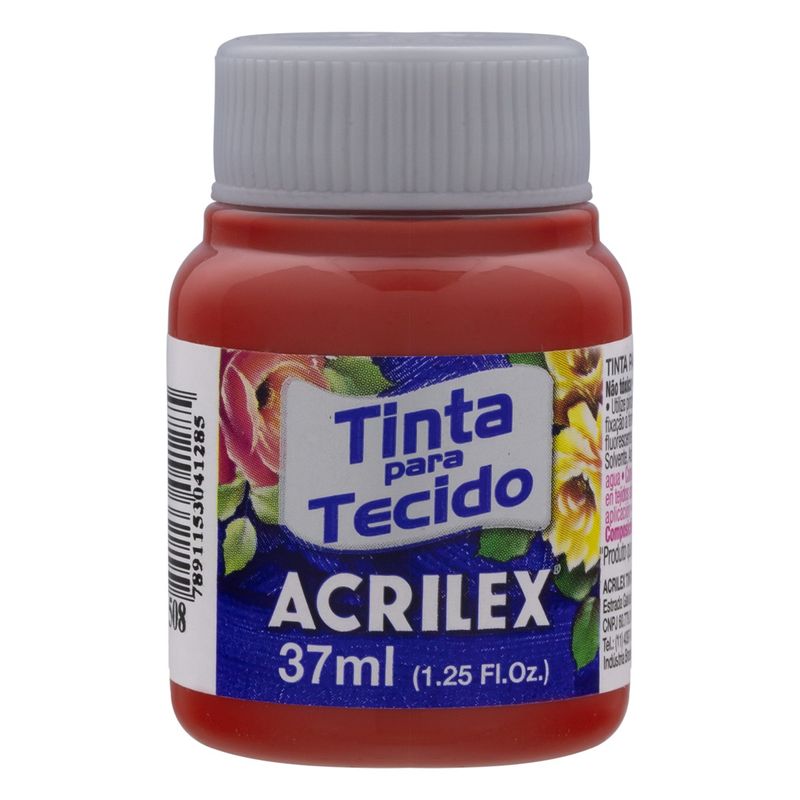 Tinta-para-Tecido-Fosca-Acrilex-37ml-Vermelho-EscarlateFrontal1