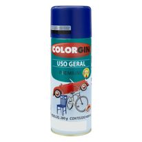 Tinta Spray Uso Geral Colorgin 400ml Azul
