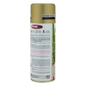 Tinta Spray Metallik Exterior Colorgin 350ml Ouro