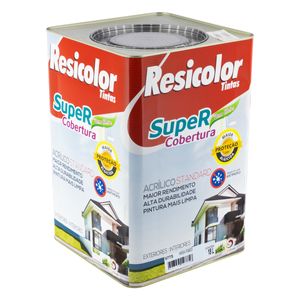 Tinta Acrílica Fosca Resicolor Super Cobertura 18l Areia