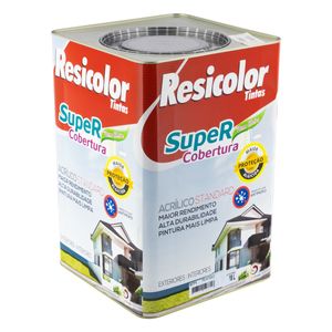 Tinta Acrílica Fosca Resicolor Super Cobertura 18l Palha