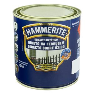 Tinta Esmalte Sintético Brilhante Hammerite 800ml Branca