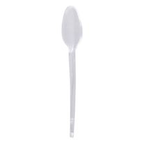 Colher Descartável para Café/Chá Strawplast Cristal 200 unidades