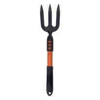 Ancinho Curvo com Cabo de Plástico Longo Powner