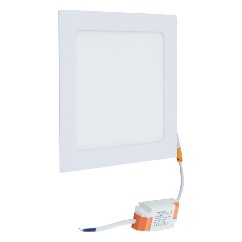 Painel-Led-de-Embutir-Branco-Quadrado-Bronzearte-Slim-12W-3000K-BivoltAngularEsquerda2