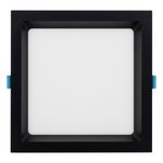 PainelLeddeEmbutirPretoRecuadoQuadradoStella18W3000KBivoltFrontal1