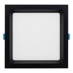 Painel-Led-de-Embutir-Preto-Recuado-Quadrado-Stella-18W-3000K-BivoltFrontal1