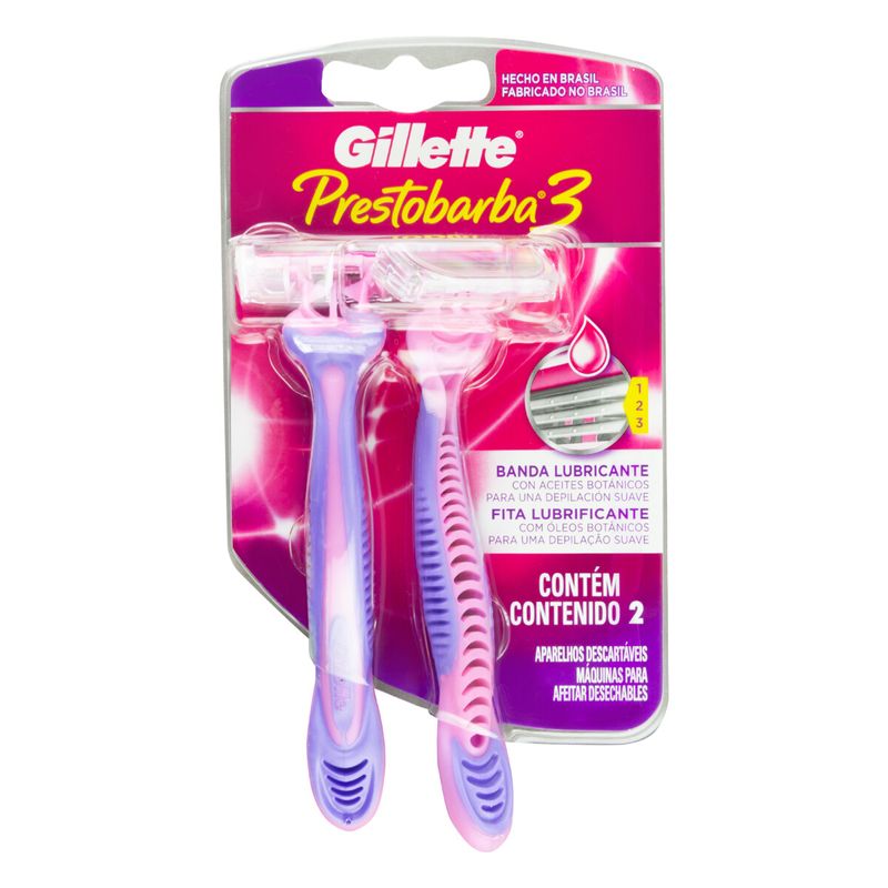 Aparelho-de-Depilar-descartavel-Gillette-2-unidadesEmbalagemFrontal3