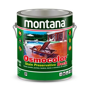 Osmocolor Stain Preservativo Deck Montana 3,6l Castanho