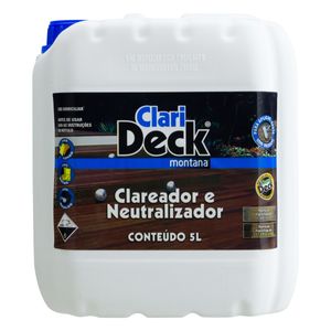 Clareador e Neutralizador para Madeira Clarideck Montana 5l