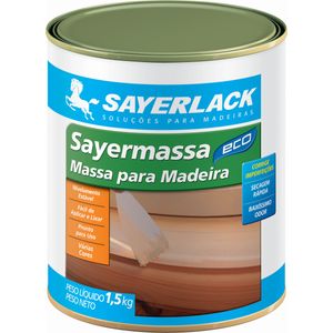 Massa para Madeira Sayerlack 1,5kg Branca