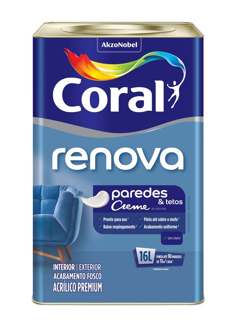 Tinta-Acrilica-Fosca-Renova-Paredes-e-Tetos-Coral-16l-BrancaFrontalTopo1