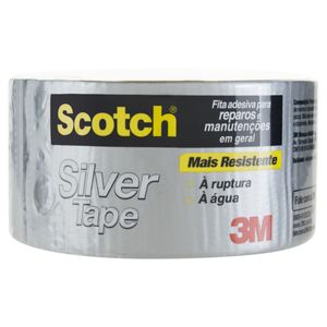 Fita Silver Tape Cinza 3M Scotch 45mm x 5m