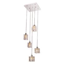 Pendente de Vidro Flost Bronzearte 5xE27