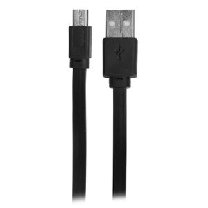 Cabo Micro USB Flat Preto 5+ 1,2m