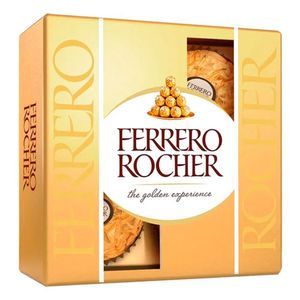 Caixa de Bombom 50g Ferrero Rocher 4 unidades