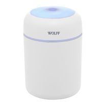 Umidificador de Ar Portátil USB com Led Colorido Wolff Casa 300ml