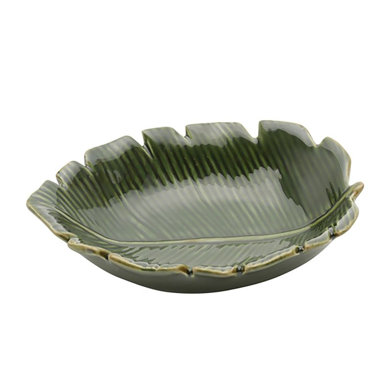 Tigela-Ceramica-Banana-Leaf-Verde-Lyor-16cm-x-12cm-110346