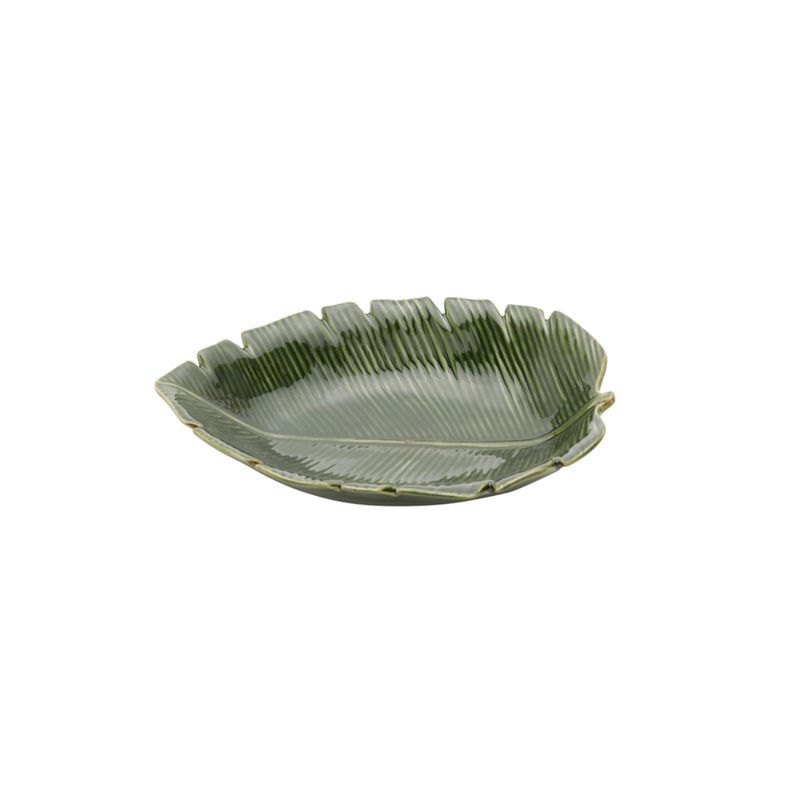 Tigela-Ceramica-Banana-Leaf-Verde-Lyor-23cm-x-16cm-110351