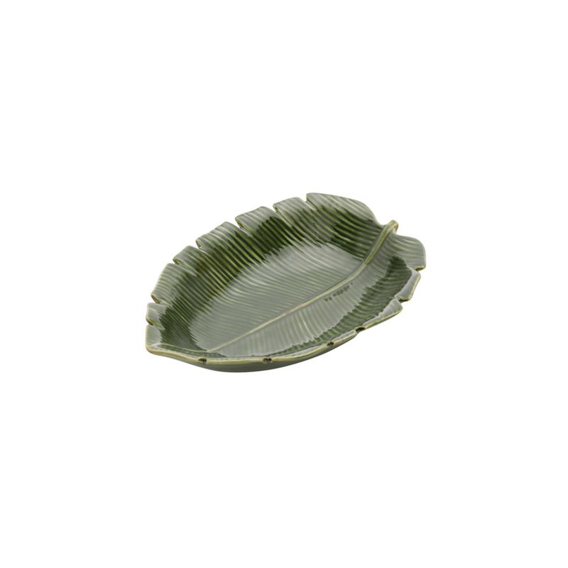 Tigela-Ceramica-Banana-Leaf-Verde-Lyor-23cm-x-16cm-110352