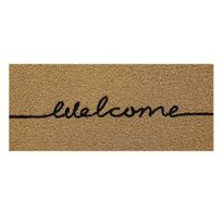Capacho de Vinil Long Welcome Kapazi 30cm x 70cm