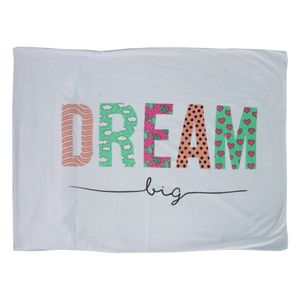 Fronha Avulsa Dream Big Sul Brasil 50cm x 70cm