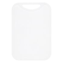 Tábua de Corte Plástica Branca Plastibrasil 21cm x 31cm