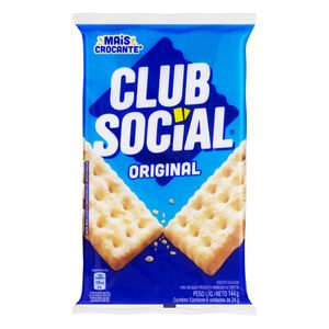 Biscoito Original Club Social 6 unidades 144g