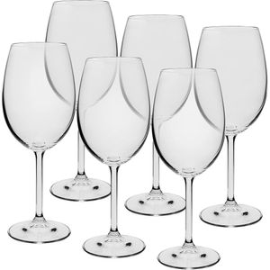 Conjunto de Taças de Cristal para Vinho Gastro Bohemia 6 peças 450ml