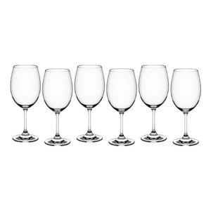 Conjunto de Taças de Cristal para Vinho Gastro Bohemia 6 peças 450ml