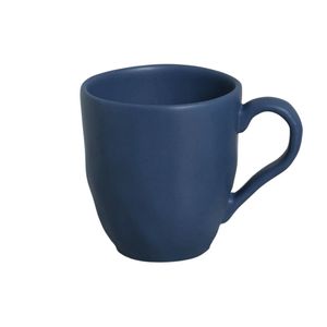 Caneca Orgânico Stoneware Boreal Azul Porto Brasil