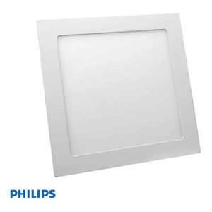 Painel Led de Embutir Quadrado Philips Downlight 12W 3000K