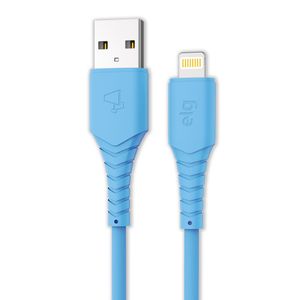 Cabo Lightning Azul Elg 2.4A 1,2 metros