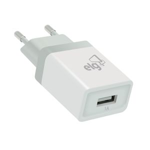 Carregador de Parede USB Elg Branco