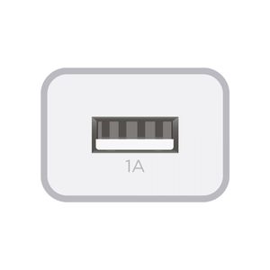 Carregador de Parede USB Elg Branco