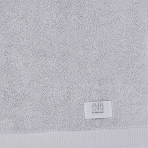 Toalha de Rosto Dual Air Cotton Buddemeyer Cinza 48cm x 90cm