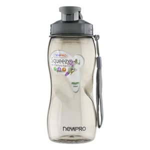 Garrafa Squeeze Preta Newpro 550ml