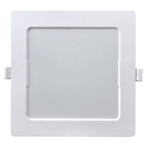 Painel Led de Embutir Quadrado Powner Backlight 12W 3000K