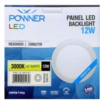 Painel-Led-de-Embutir-Redondo-Powner-Backlight-12W-3000K-111358