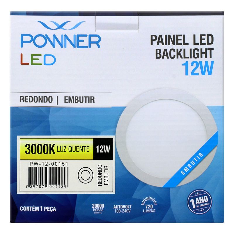 Painel-Led-de-Embutir-Redondo-Powner-Backlight-12W-3000K-111358