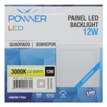 Painel-Led-de-Sobrepor-Quadrado-Powner-Backlight-12W-3000K-111405