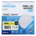 Painel-Led-de-Sobrepor-Redondo-Powner-Backlight-12W-3000K-111437