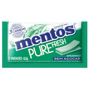 Goma de Mascar Pure Fresh Spearmint Mentos 8,5g