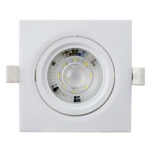 Spot Led de Embutir Quadrado Powner PAR20 7W 6500K