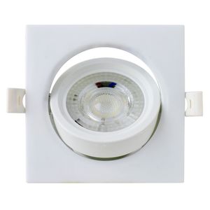 Spot Led de Embutir Quadrado Powner PAR20 7W 6500K