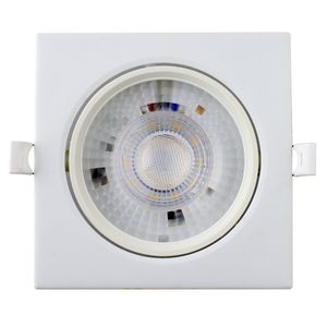 Spot Led de Embutir Quadrado Powner PAR30 10W 3000K